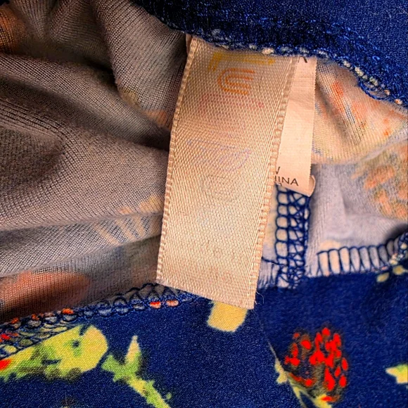 LuLaRoe Floral Print Women's leggings - Picture 2 of 4